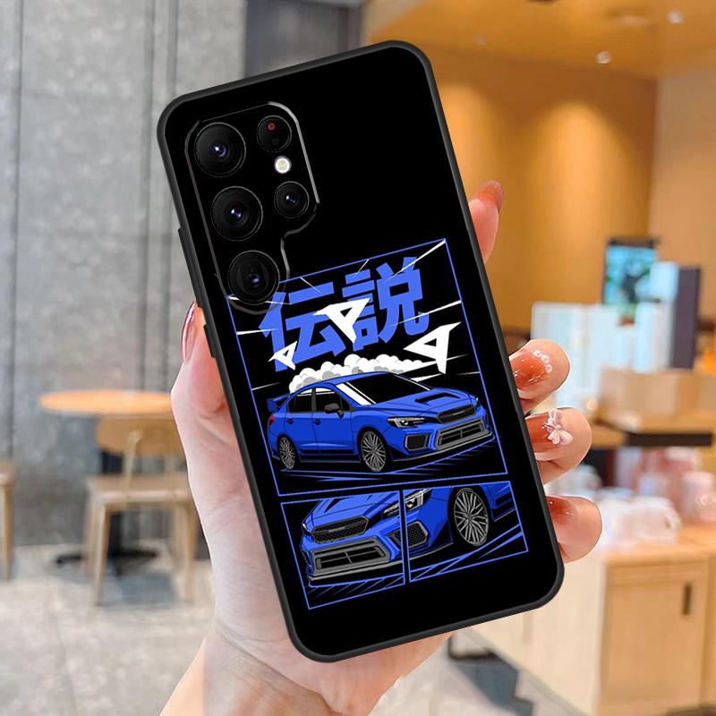 Sports Car JDM Drift Phone Case For Samsung Galaxy S25 S24 S23 S22 S21 S20 Ultra S9 S10 Plus S25 FE Back Cover