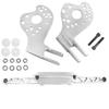 Lower Tie Bar Integrated With Lower Control Arm Car Balance Bar Subframe Brace Chassis For Honda CIVIC 06-12 RSX DC5 EP3 EM2 ES1