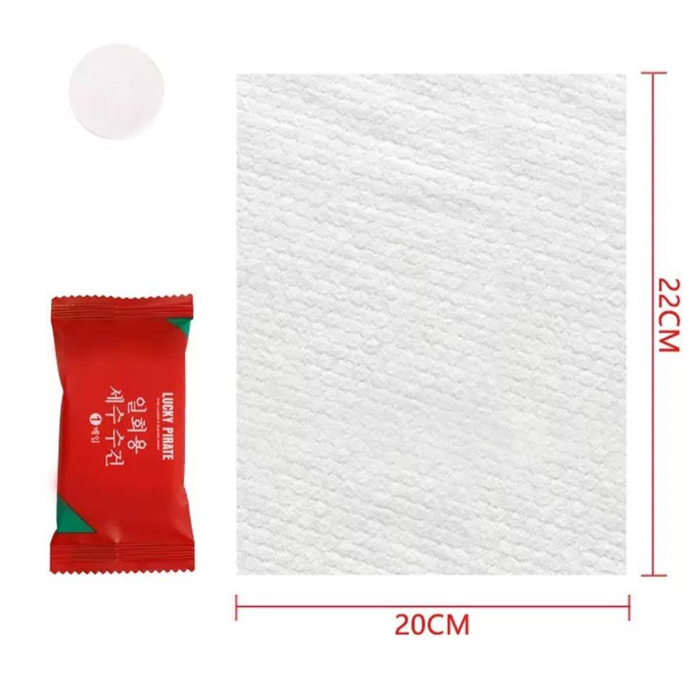 Disposable Compressed Towel Compressed Water Wipes Portable Wet Wipes  Bathrobe