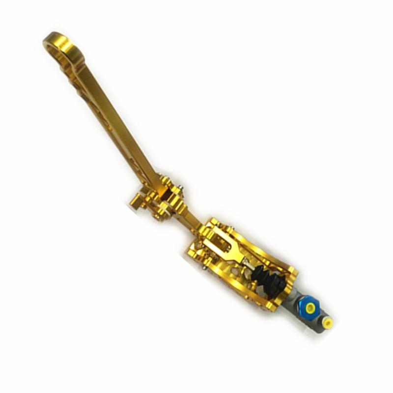 SPSLD Racing Handbrake Rally Drifting Vertical Hand Brake Universal Adjustable Hydraulic Drift E-Brake Racing Car Parts золотой