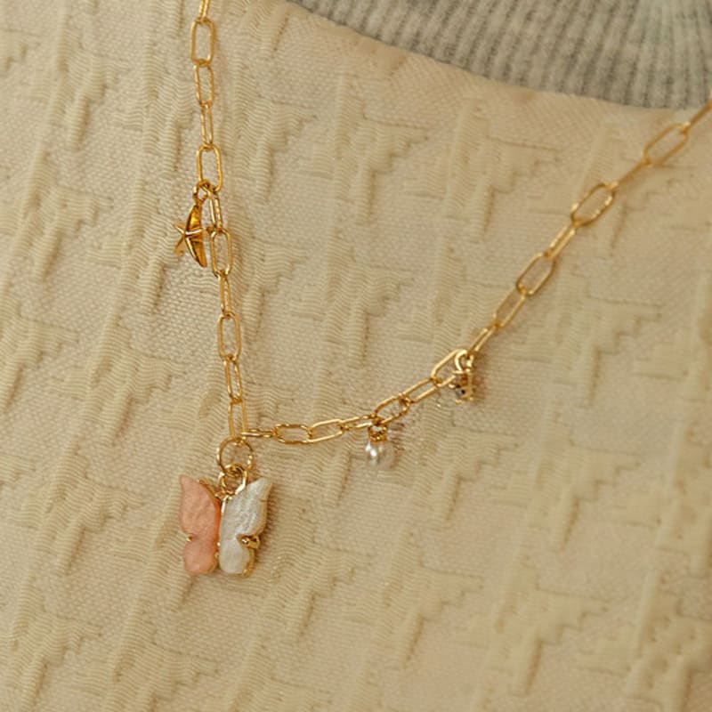 GETMEBLING Fairy Butterfly Necklace
