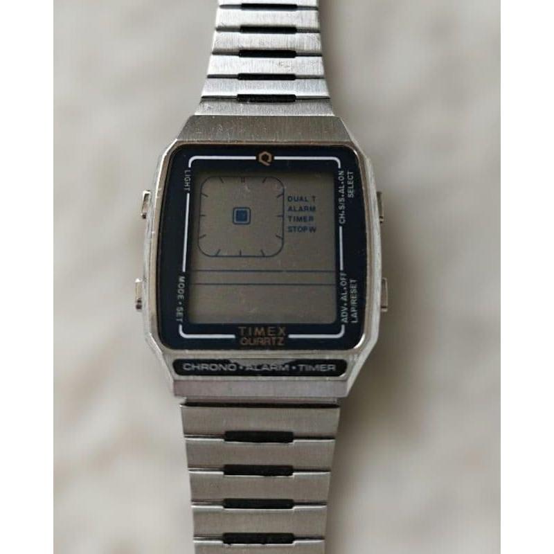 Used TIMEX Q Reissue Digital LCA [Battery cut]