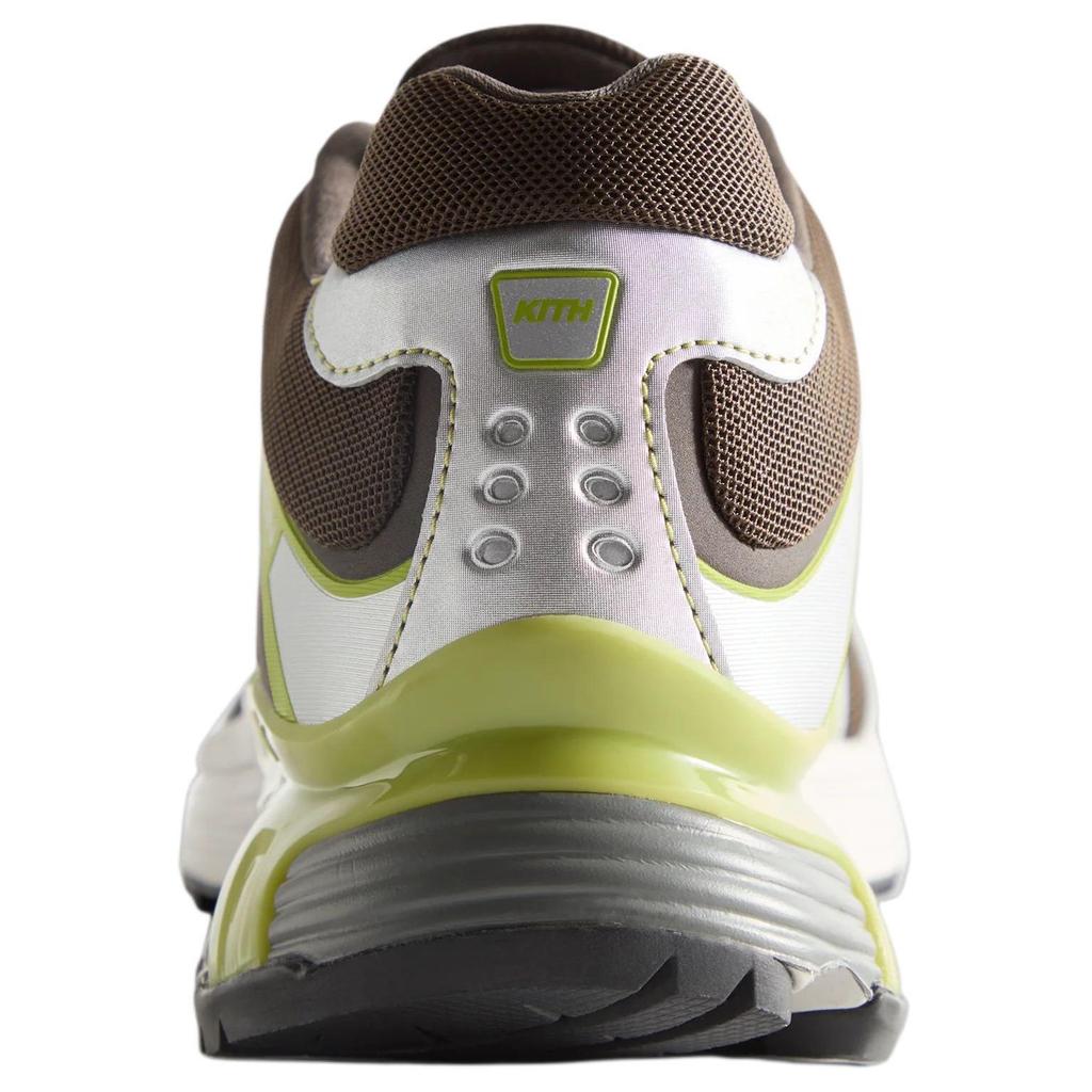 Kith X Salomon Xt-Whisper Sapatos de Corrida Confortáveis de Cano Baixo Tênis Unissex Marrom Verde 479049