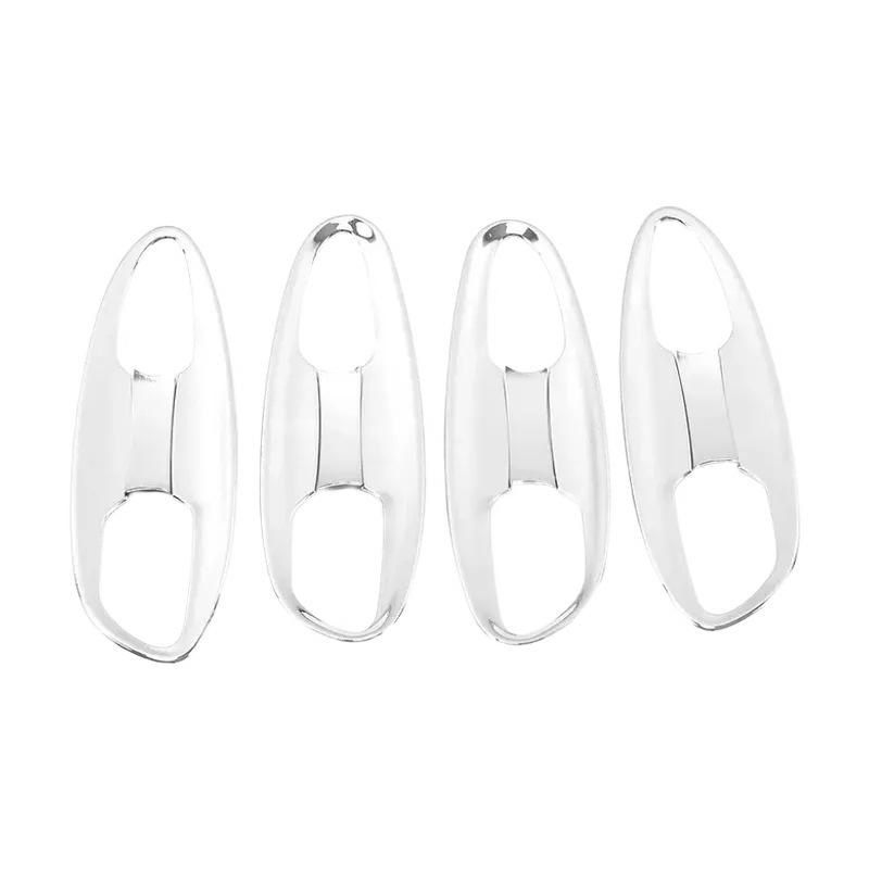 2018 Lexus ES Accessories: Rearview Mirror, Fuel Tank Cap, Door Handle, Bowl, and Rain Shield Modification.