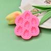 Molde de Silicone Folha de Ginkgo Tropical Palmeira Bordo Monstera Chocolate Doce Fondant Molde Argila Resina Modelo DIY Ferramentas de Decoração de Bolo