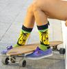Large Size New Happy Funny Couple Trendy Socks Funny Personalized  Cartoon Jacquard Long tube cotton socks