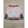 Men Women Basketball Shorts NBA Team City Edition Cotton Athletic Performance Pants Sportswear