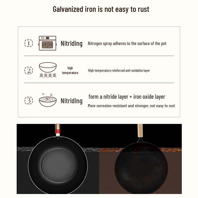 KSISE Year of Abundance Fish Cast Iron Wok