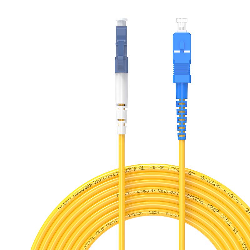 EB-LINK Telecom Grade Single-Mode Fiber Optic Patch Cable