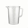Misurino Trasparente Corpo Chiaro per Laboratorio 2000ML Doppio Senza Coperchio