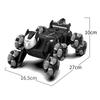 2.4Ghz 8 Wheel Stunt Mechanical Dog RC Cars With Music Double-Sided Driving 4WD Drift RC Stunt Mechanical Robots Dog Toys Gifts For Kids