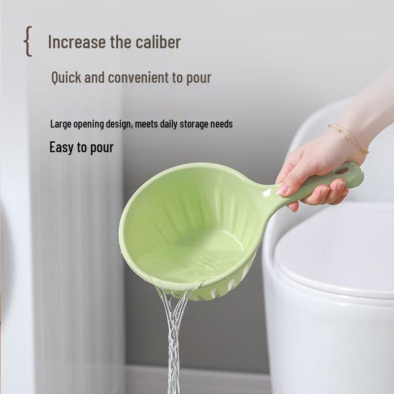 KODENOR Portable Water Bucket, Basin & Ladle Set