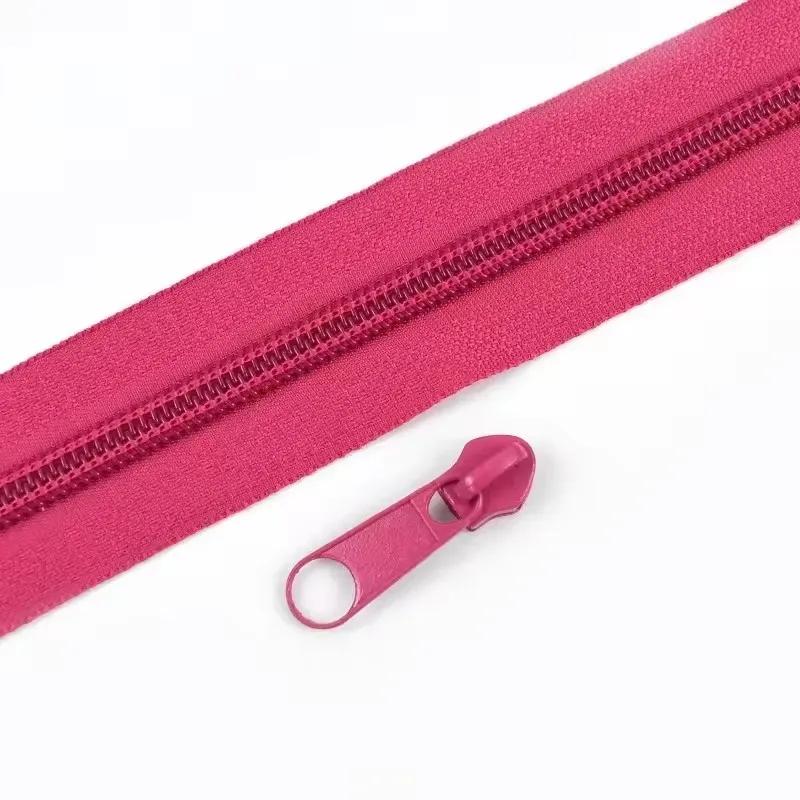 3# 5# Meetee 3/5/10M Rainbow Nylon Zipper Tape with Zippers Slider Decor Zip Closure Repair Kit Bag Garment Sewing Accessories