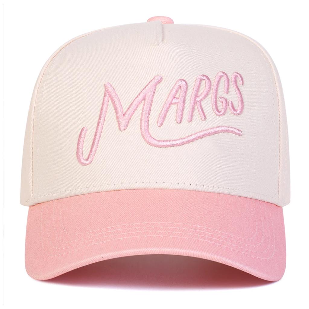 Unisex MARGS Letter Embroidery Baseball Caps Spring Autumn Outdoor Adjustable Casual Hats Sunscreen Hat Sports Cap