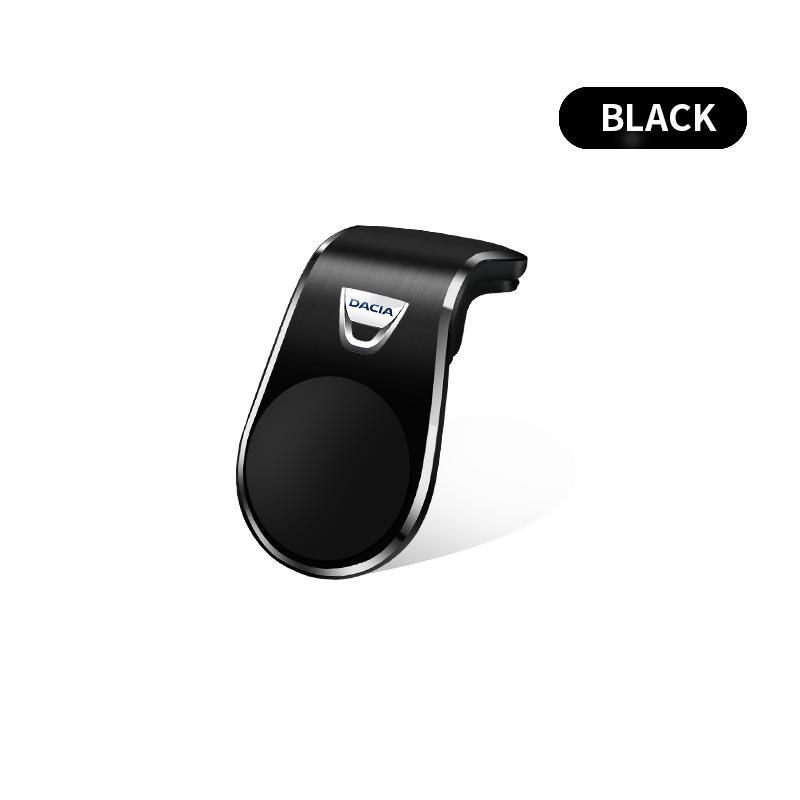 Car Magnetic L-shaped Car Dedicated GPS Phone Holder Emblem For Renault Dacia Megane 2 Duster Logan Captur Clio Laguna 3 Fluence