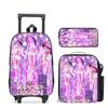 Kpop Witch Hunters Casual Backpack Digital Printing Men'S And Women'S Commuter Backpack Rod Backpack Student Bag