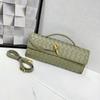 Hand-woven Bag, Hardware Lock, Dinner Bag, High-end Shoulder Bag, Women's Underarm Clutch Bag