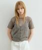 ARTID Mohair Halter Layered Knit Set_Grey