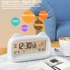 Desk Decorations Table Clock Bedroom Decoration Led Digital Alarm Clock Data Times Calendar Electronic Multi-function Desktop