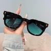 Square casual sunglasses UV protection fashion trend hot-selling driving sunshade versatile personalized sunglasses