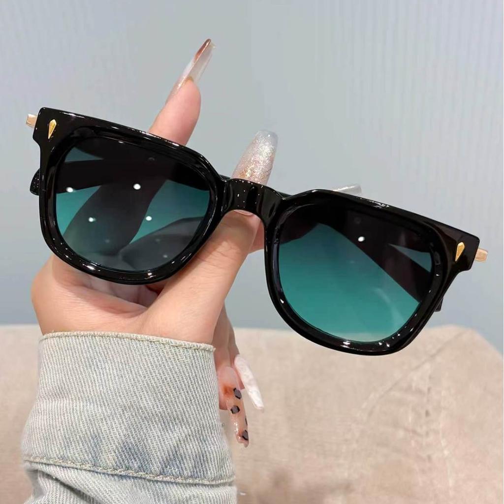 Square casual sunglasses UV protection fashion trend hot-selling driving sunshade versatile personalized sunglasses