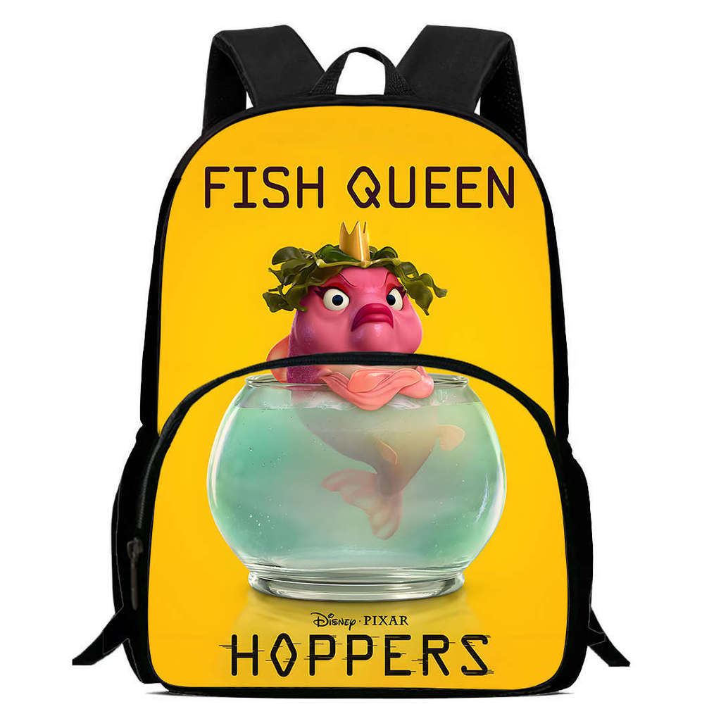 Cartoon Hoppers Beaver Backpack For Kids With Oxford Cloth Durable Material For School Travel