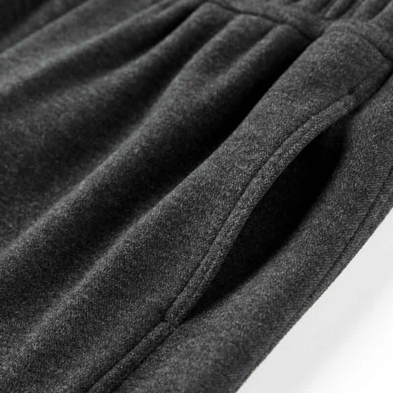 Women's Fleece-Lined Straight-Leg Knit Trousers
