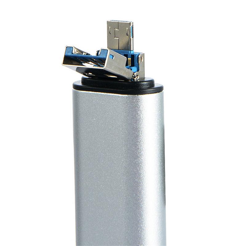 5-in-1 Typ C OTG Reader USB Buchse Schnittstelle für PC USB 2.0 Lese-TF-Speicherkartenleser-Adapter