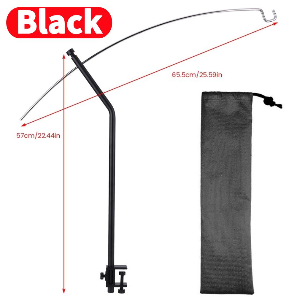 IGT Lamp Hanging Rack Aluminum Camping Light Hanger Portable Lamp Holder for IGT Table Outdoor