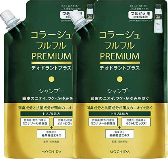

[Set of 2] Collage Furufuru Premium Shampoo Refill 340ml