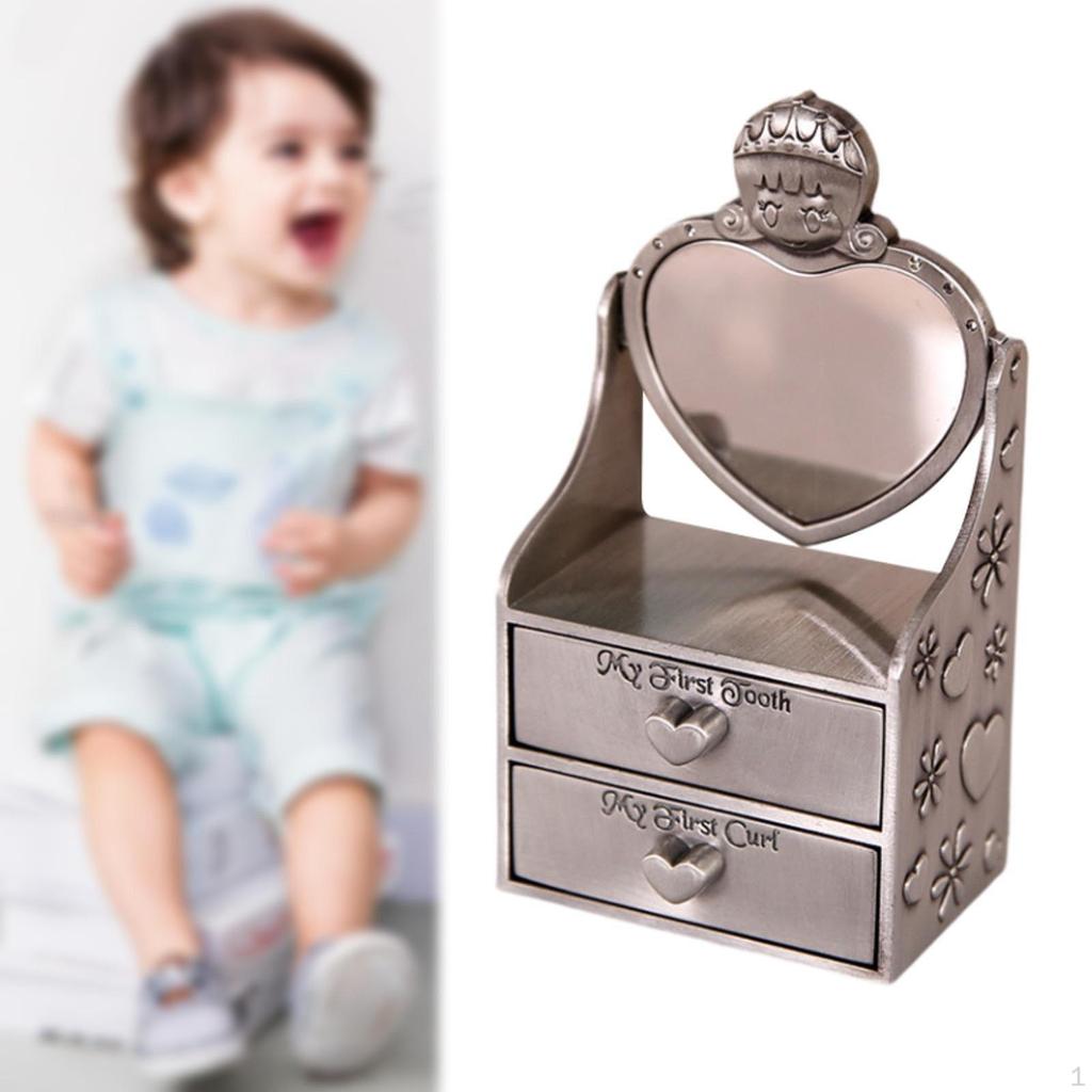 Baby First Haircut Newborn Gift Keepsake Box