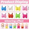 17cm Doll Clothes Overalls Baby Pendant Clothes Suspender Pants Clothes Replacement Trend Gift