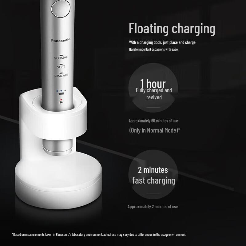Panasonic Smart Dual Sonic Electric Toothbrush CN plug (adapter included)