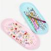 Stainless Steel Jewelry Tray Desktop Storage Plate Cosmetics Jewelry Plate Metal Tray