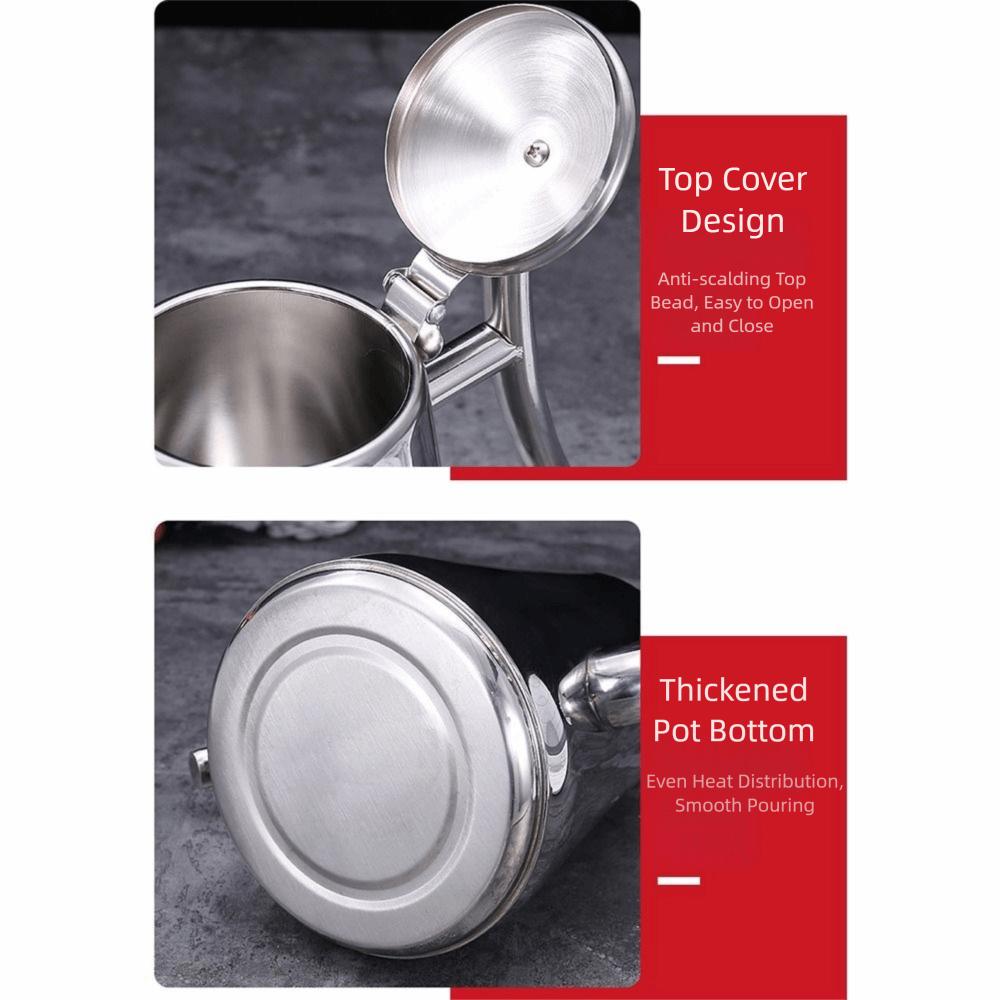 Thickened Tea Pot With Filter Removable Water Kettle With Strainer Coffee Kettle  Induction Cooking