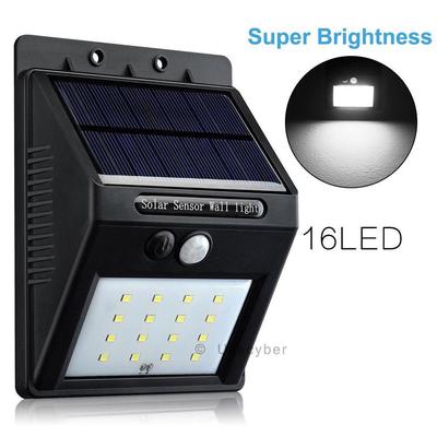 20 LED Solar Powered PIR Motion Sensor Security Wall Garden LED Solar Power PIR Motion Sensor Wall Light 20 LED Outdoor