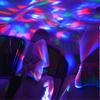 Usb Plug Colorful  Lights Car Atmosphere Lamp Led Portable Mini Sound Control Automatically Rotates
