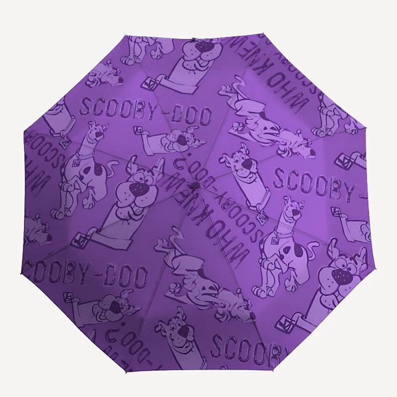 

1 шт. Зонт Scooby-Doo Mystery, 8 ребер, прочный каркас, автоматическое открытие/закрытие, прочный и яркий, идеально подходит для пляжа, путешествий и всех сезонов, 10189