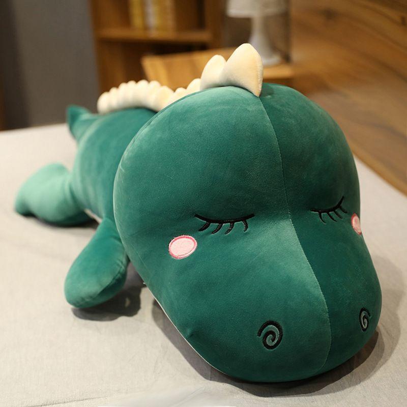 Dinosaur Toy Plush Cartoon Doll Sleeping Throw Pillow Decorate Gift Children