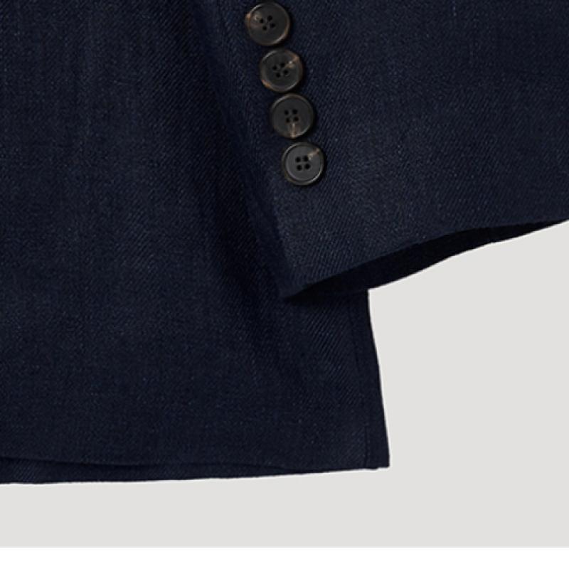 [shs Miss] Linen One Button Jacket Swwjkp21010