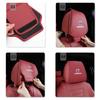 2Pcs Car Seat Headrest Cover Anti-Dirty Elastic Protective Dust Cover For Volvo XC60 XC40 XC90 V60 C30 190h XC V70 V40 SC60 S60