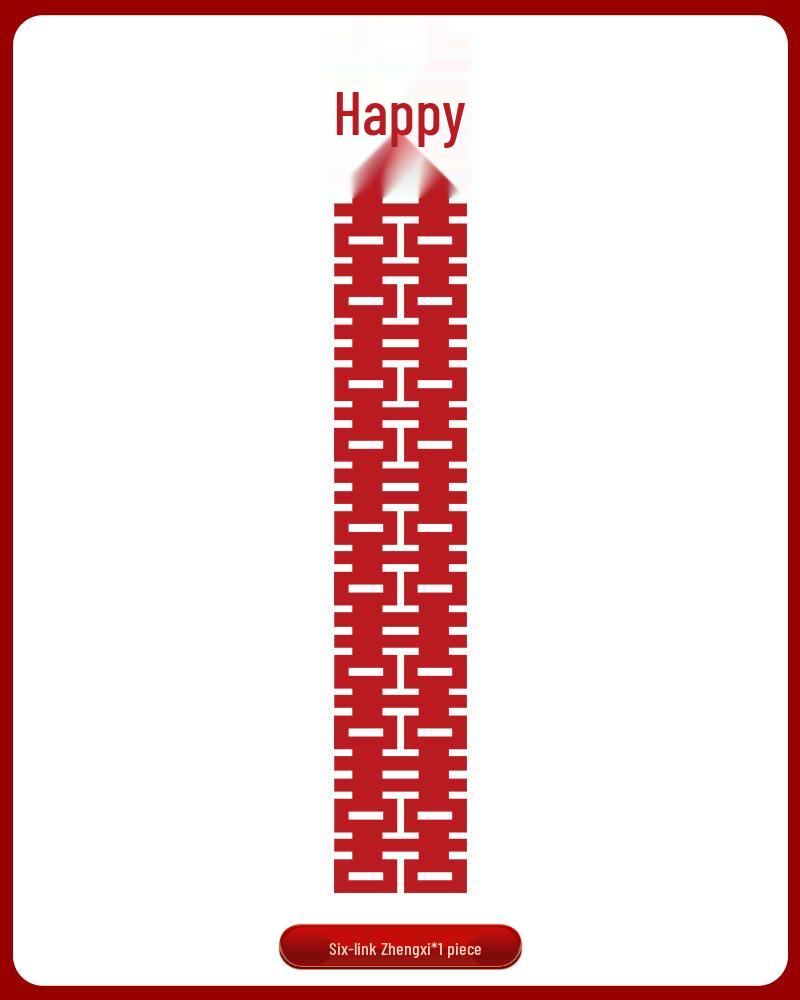 

Double Happiness Wedding Decoration Set for Ceremony & Room: Complete Flower Decor for Bedroom, Living Room & Photos