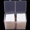 1Pc-Portable Storage Box Nail Accessoires Wipes Cotton Pads Swab Rods Container Case Nail Art Toos Organizer