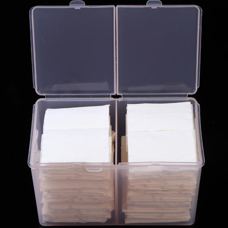 1Pc-Portable Storage Box Nail Accessoires Wipes Cotton Pads Swab Rods Container Case Nail Art Toos Organizer