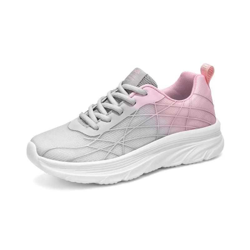 Women Running Sport Shoe Breathable Mesh Shock Sneakers Non-slip Super-light Soft Sole Footwear Zapatillas Mujer Chaussure Femme