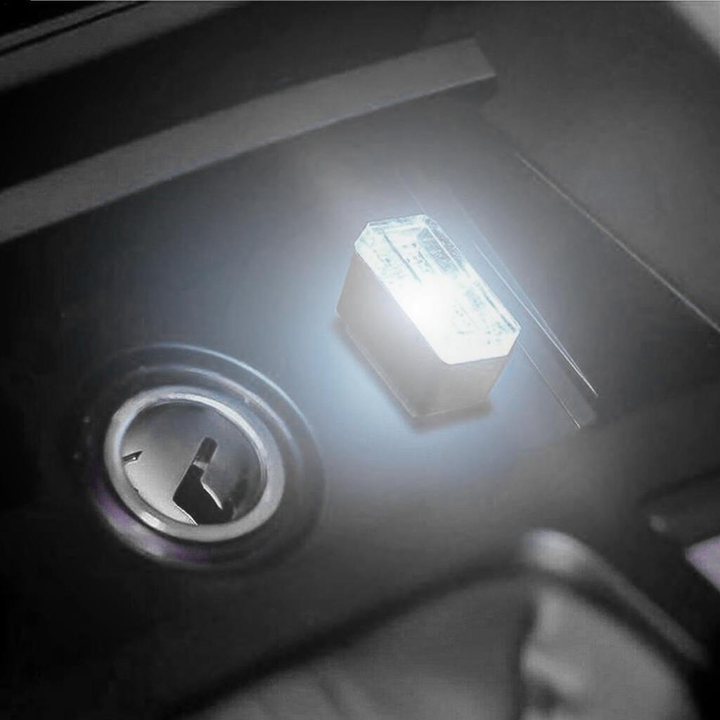 LED Car Lighting,Portable Lamp for Car Atmosphere - Car USB Atmosphere Light Plug-in Night