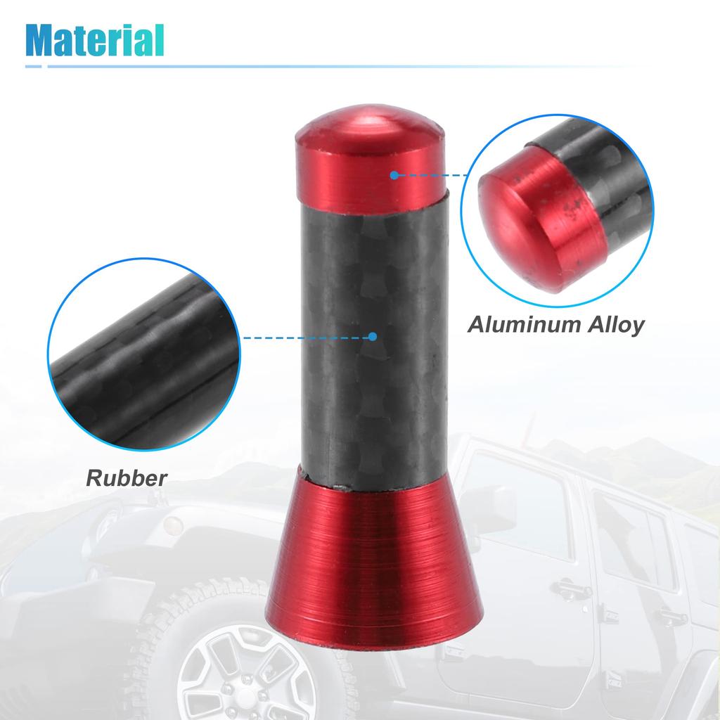 X AUTOHAUX Short Antenna for Car AM/FM Antenna Radio Amateur Radio Antenna High Sensitivity