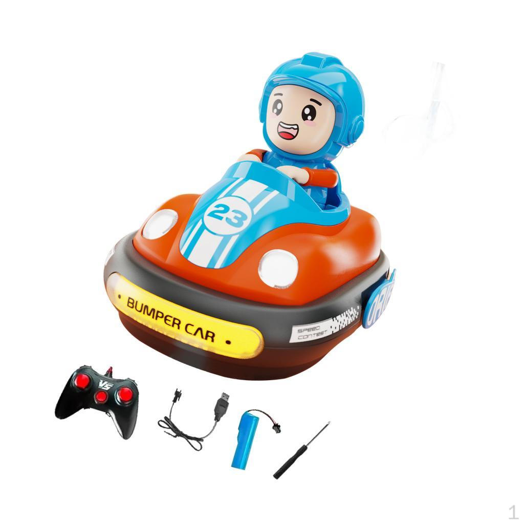 

Радиоуправляемая мини-машинка с дистанционным управлением, эжектор, мультяшная игрушка 2,4 ГГц с музыкой и светом для Orange