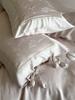 Four-piece Set of Cotton Bedding French Light Luxury Tulip Embroidery Skin-friendly and Breathable Comfortable Bedding Set Quilt Cover Pillowcase