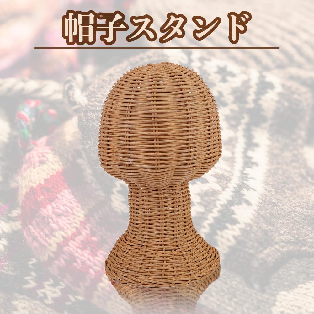 Hat Wig Flea Stylish Is [Aupuru] Stand, Stand, Rattan, Store, Shop, Fixtures, DIY, Handmade, Individual, Selling, Market, Photography, Hanging,
